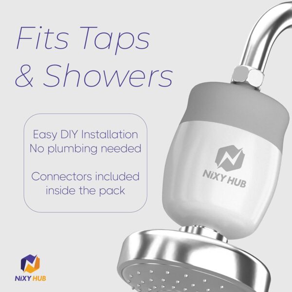 Nixy Hub Premium Shower Filter - for Shower and Tap - Image 6